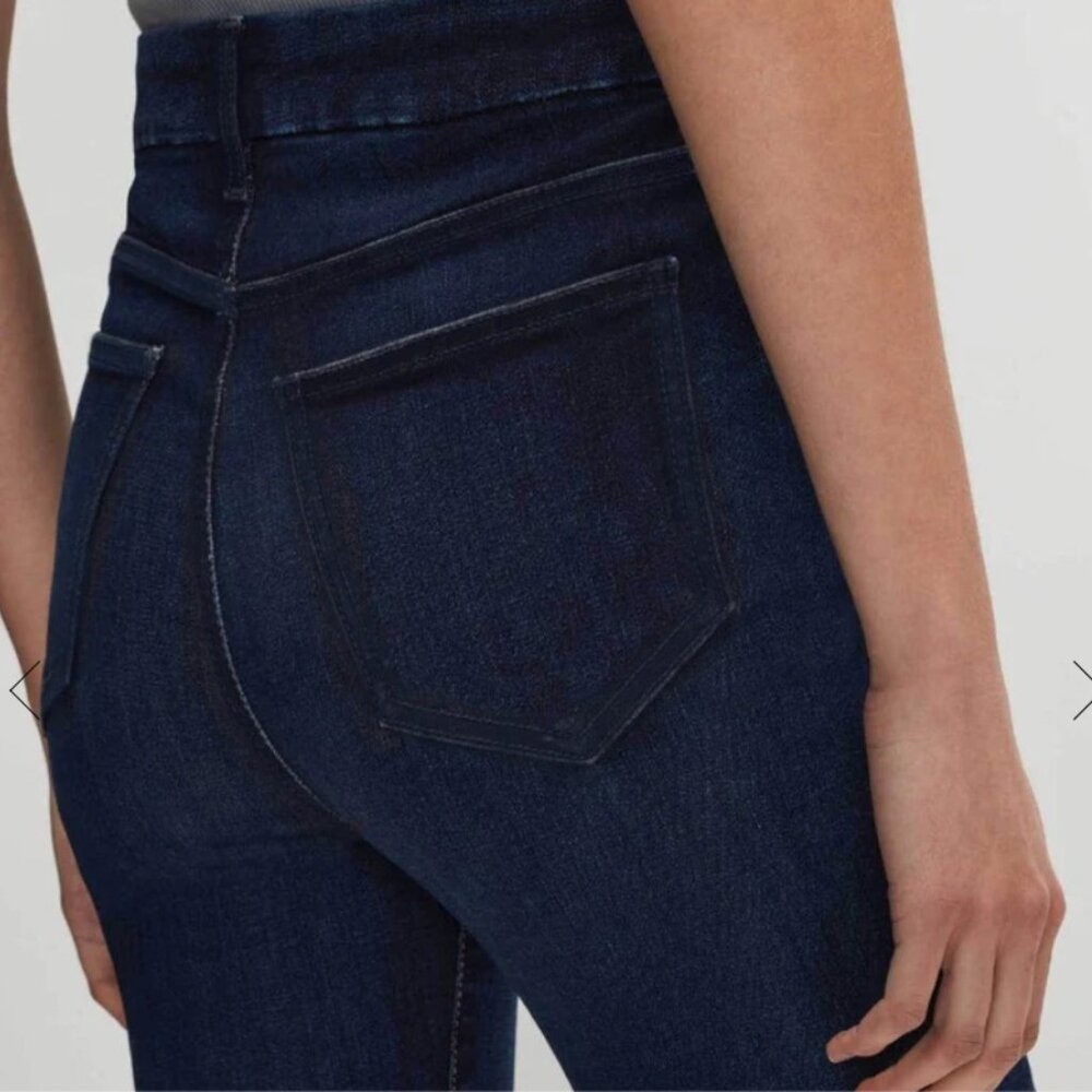 7 for All Mankind Ultra High Rise Skinny Bootcut in Mariposa Size 25/26